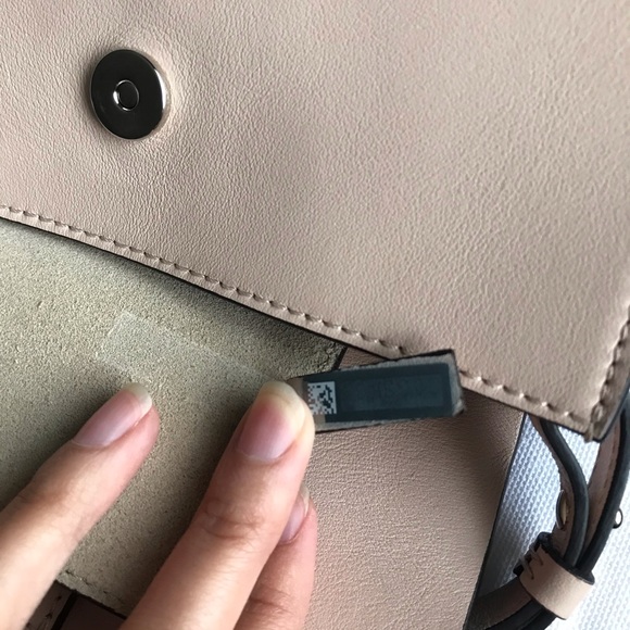 Authentic Chloe Faye mini wallet on strap - Picture 10 of 11